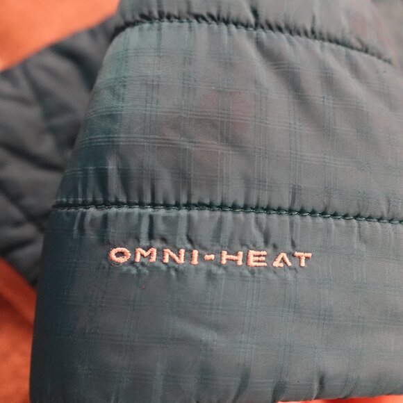 Columbia Morning Light II Insulated Omni-Heat Jacket women's small teal blue - Picture 11 of 16